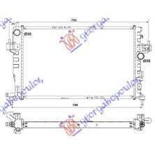 ΨΥΓΕΙΟ ΝΕΡΟΥ 1.3CDTi/1.7DTi ΠΕΤΡΕΛΑΙΟ (60x35) 034206330