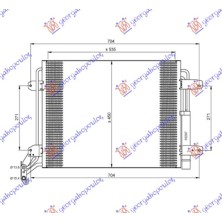 ΨΥΓΕΙΟ A/C 1.4 TSi-2.0 TFSi ΒΕΝΖΙΝΗ-2.0 TDi ΠΕΤΡΕΛΑΙΟ (540x450x16) 035306400