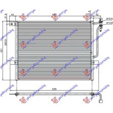 ΨΥΓΕΙΟ A/C (52x42x1,6) 035806400