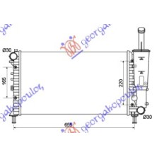 ΨΥΓΕΙΟ 1,2 8V-16V 03-(58x31,7x18)T.VALEO 038906330