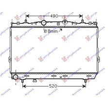 ΨΥΓΕΙΟ 2,0 CRDi +/-A/C (37,5x67x26) ΜΗΧ 057906320