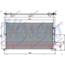 ΨΥΓΕΙΟ A/C -02 ΓΙΑ ΟΛΑ ΒΖ/DS (63x36x2.2) 061906400