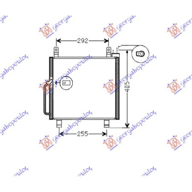 ΨΥΓΕΙΟ A/C 1.1i16V (33,5x31x1.7) 066506400