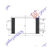 ΨΥΓΕΙΟ A/C 2.5 dCi ΠΕΤΡΕΛΑΙΟ (690x390x16) 072306410