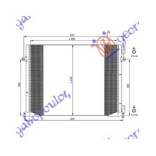 ΨΥΓΕΙΟ A/C 2.0 I16v/1.9 DCi-2.0 DCi (57x44)ΠΑΡΟΧΗ ΣΥΝΟΔΗΓΟΣ 081606400