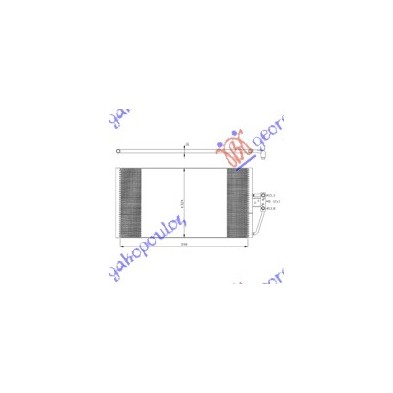 ΨΥΓΕΙΟ A/C 2.0-2.5-3.0 ΠΕΤΡΕΛ (59x32.5) 157806420