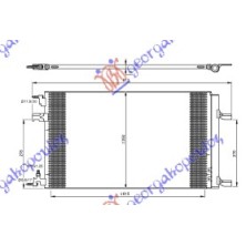 ΨΥΓΕΙΟ A/C ΒΕΝΖΙΝΗ - ΠΕΤΡΕΛΑΙΟ (625x380x16) 235006410