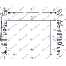 ΨΥΓΕΙΟ ΝΕΡΟΥ 1.5/2.0 EcoBoost BENZINH (2.0 TDCI ΑΥΤΟΜΑΤΟ) ΠΕΤΡΕΛΑΙΟ (670x448x16) 318106310