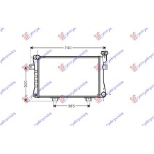 ΨΥΓΕΙΟ ΝΕΡΟΥ 1.7ι (62.5x32x3.2)ΣΩΛ.ΜΗΧ. 445006300