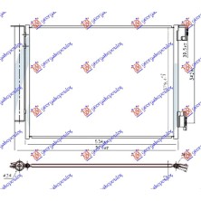 ΨΥΓΕΙΟ A/C ΒΕΝΖΙΝΗ - ΠΕΤΡΕΛΑΙΟ (510x395x12) 579206410