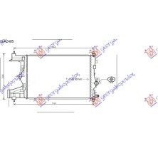 ΨΥΓΕΙΟ 1.4-1.6 TURBO ΒΕΝΖ (58x39,5) MHXA 600306320