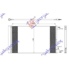 ΨΥΓΕΙΟ A/C BEN-ΠΕΤΡ(63.2x39.2x12) 608006405