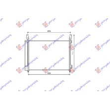 ΨΥΓΕΙΟ A/C 2,0DCi-2,5i -16V (63x45,2x16) 666006400