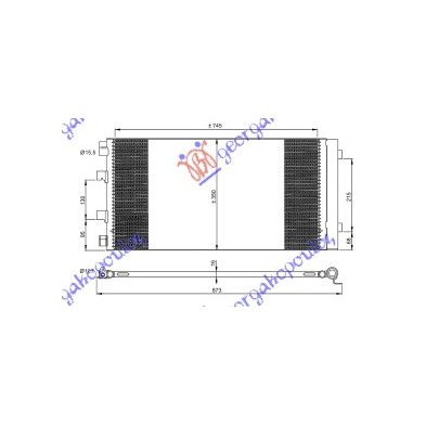 ΨΥΓΕΙΟ A/C 2.3 CDTi (79,5x35,5) 669106400