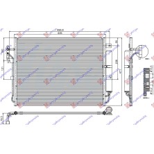 ΨΥΓΕΙΟ A/C 2.7TD/2.7 V6 TDI ΠΕΤΡΕΛΑΙΟ (473x636x16) 690706400