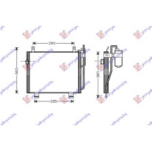 ΨΥΓΕΙΟ A/C (34x29.5x24) 796006400