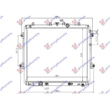 ΨΥΓΕΙΟ ΝΕΡΟΥ 4.0i V6 ΒΕΝΖΙΝΗ ΑΥΤΟΜΑΤΟ (570x650x26) 825106330