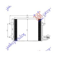 ΨΥΓΕΙΟ A/C ΒΕΝΖΙΝΗ - ΠΕΤΡΕΛΑΙΟ (540x450x16) 885106410