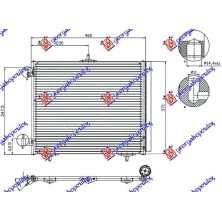 ΨΥΓΕΙΟ A/C 05- ΒΕΝΖ-ΠΕΤΡ (42x37) 3ΒΑΣΕΙΣ 019506410